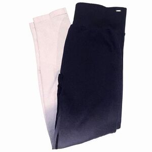 PINK active grey leggings